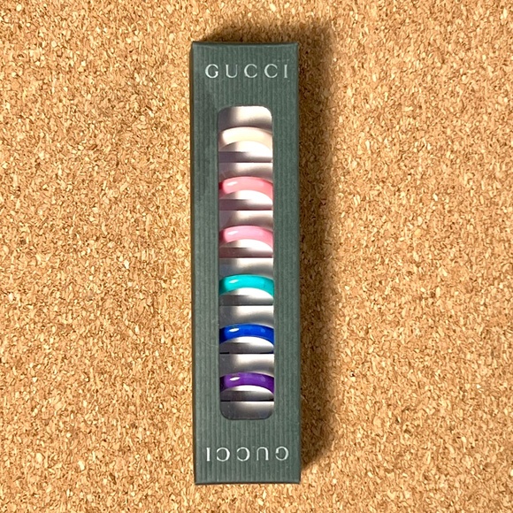 Gucci Accessories - Gucci Watch Bezel Set (8 Colors) w/ Original Box – Fits 1100L / 112